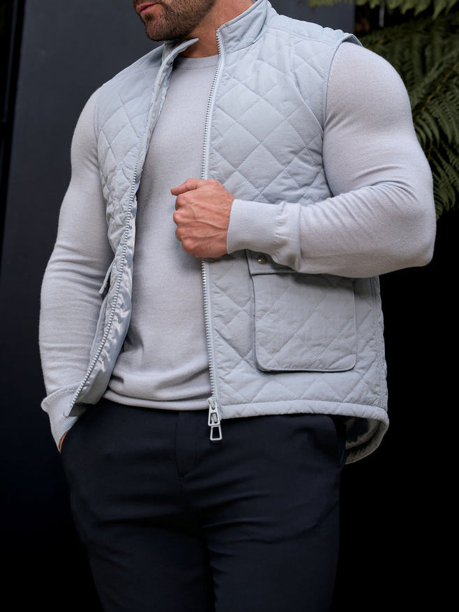 Gilet rembourré avec poches avant 