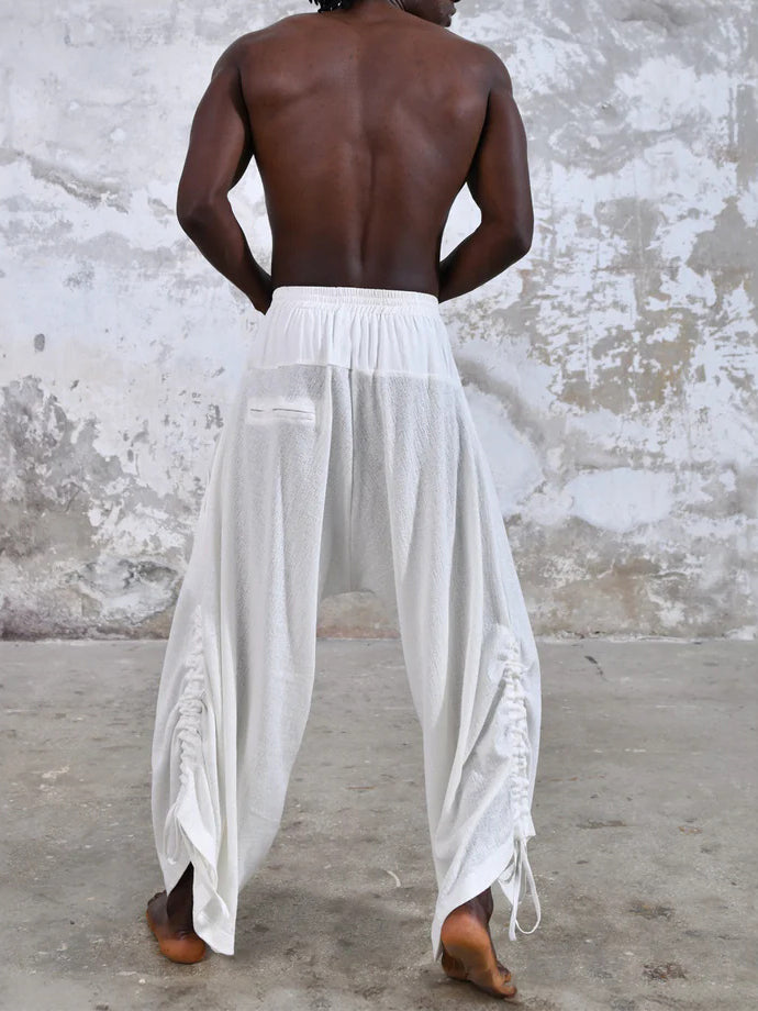 Men's fashionable and casual Bohemian-style trousers