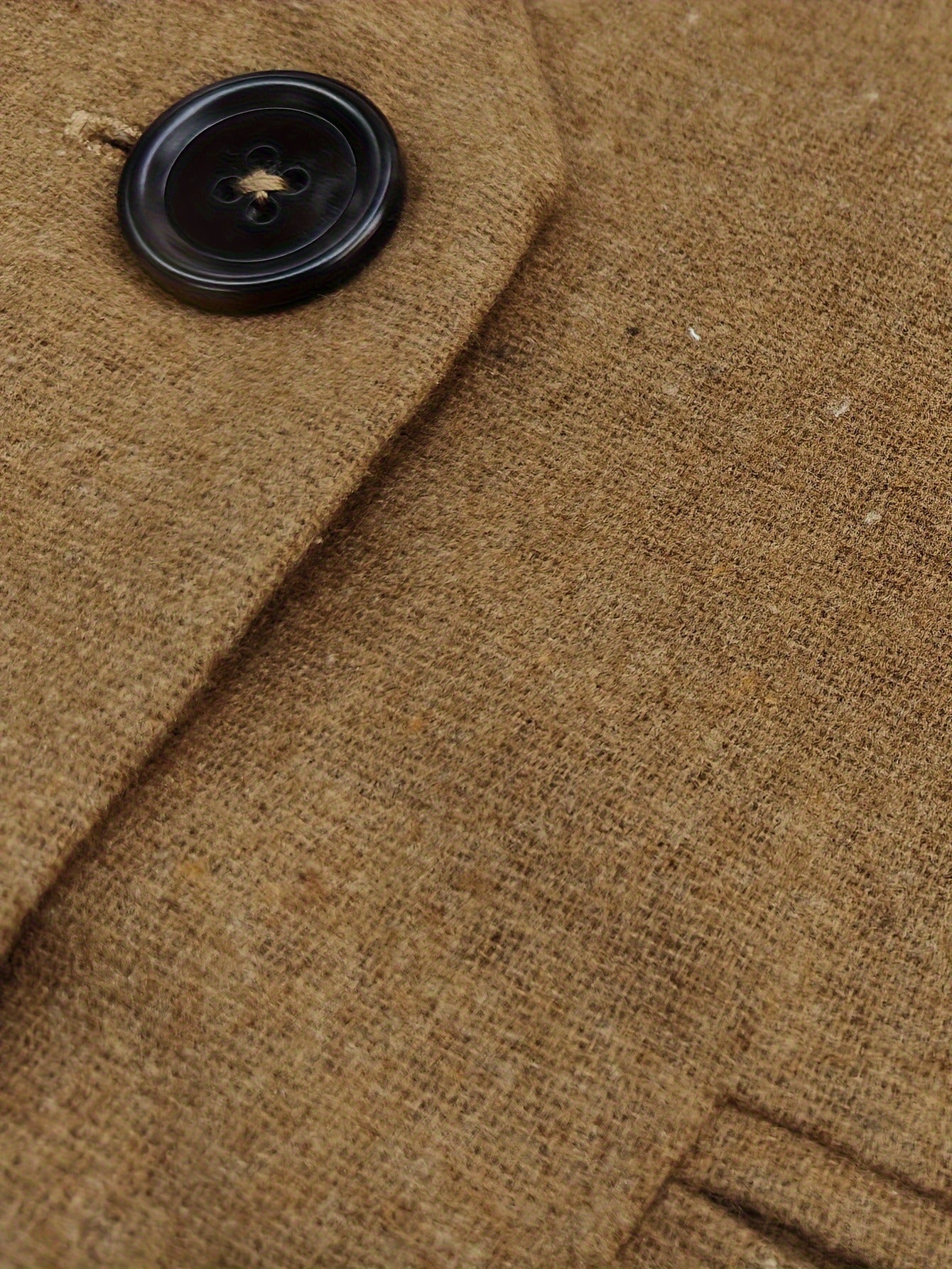Men's fashionable and casual brown vest