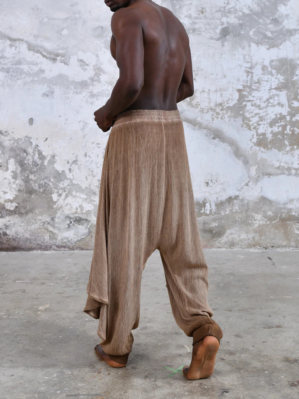 Men's fashionable and casual Bohemian-style trousers