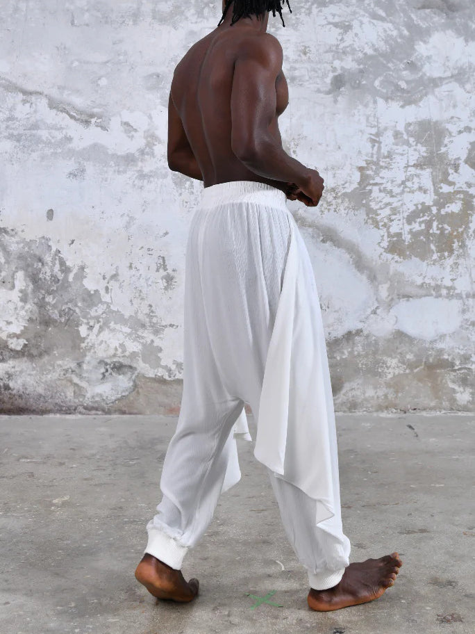 Men's fashionable and casual Bohemian-style trousers