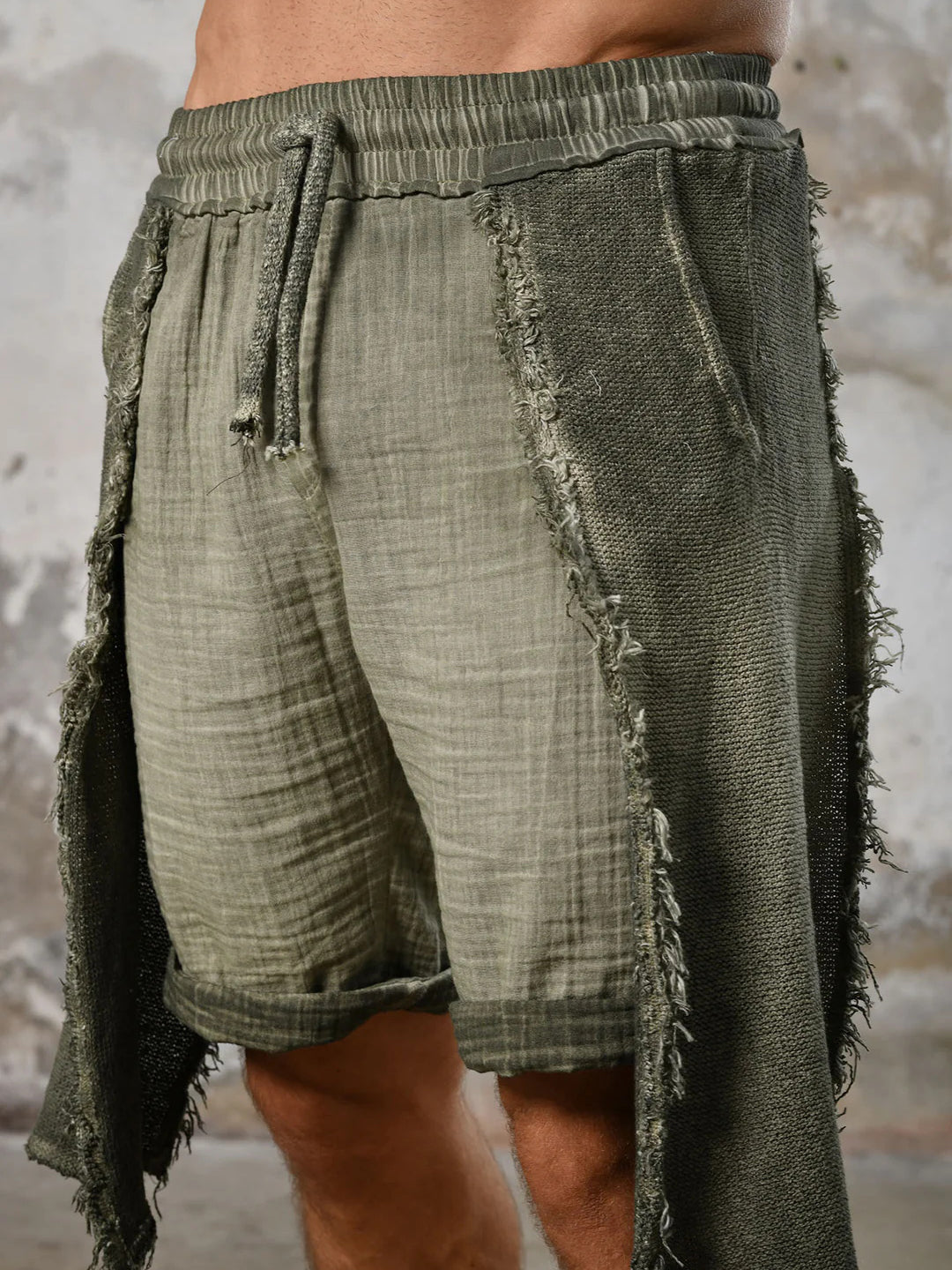 Men's fashionable and casual Bohemian-style shorts