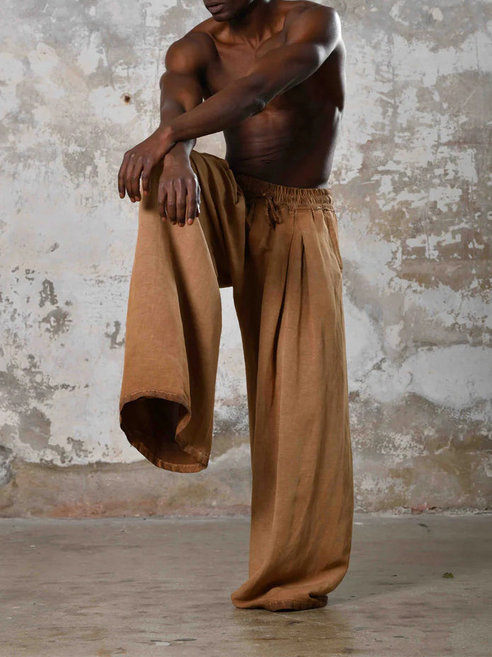 Men's fashionable and casual Bohemian-style trousers