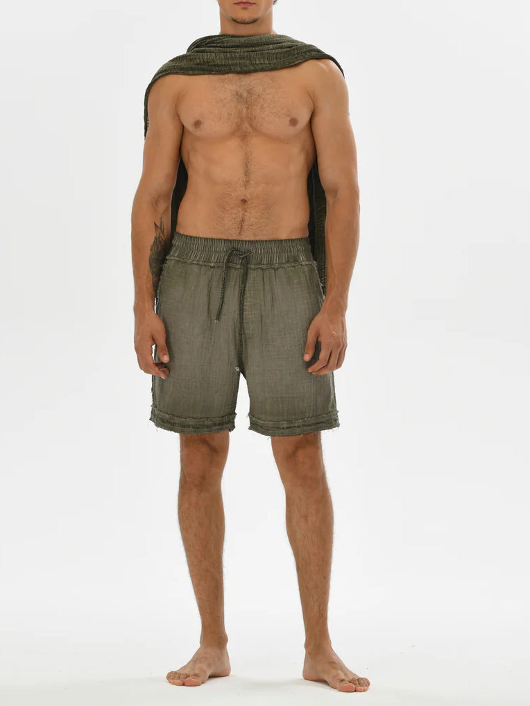 Men's fashionable and casual Bohemian-style shorts